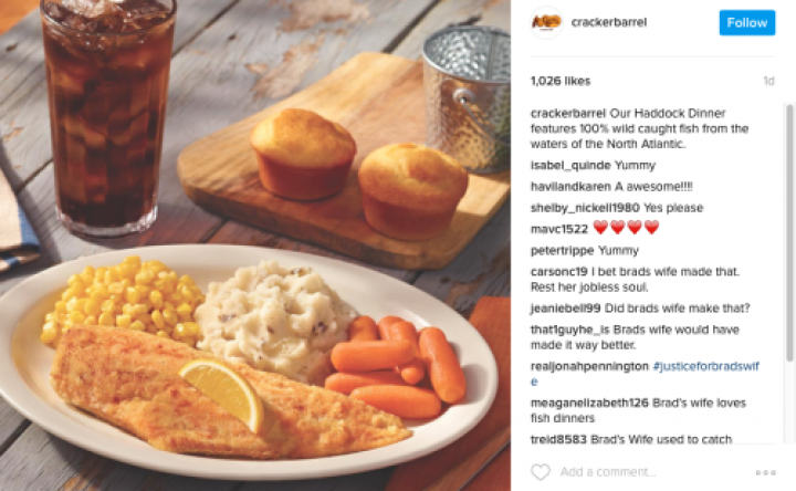 #JusticeForBradsWife and Cracker Barrel: What Not To Do In A Social Media Crisis